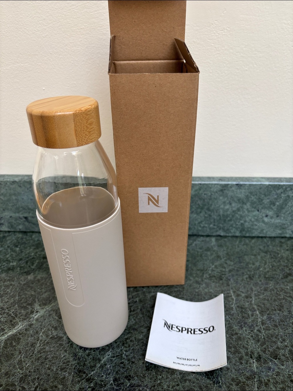 NWT Nespresso limited edition eco 500ML Cold Water Bottle